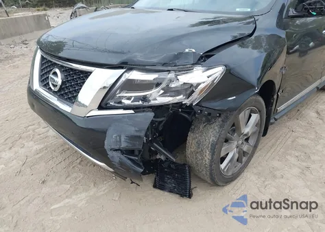 2014 Nissan Pathfinder Platinum из США, поврежденный, VIN 5N1AR2MM8EC725849